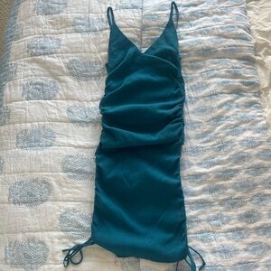 Princess Polly Teal Spaghetti Strap Dress
